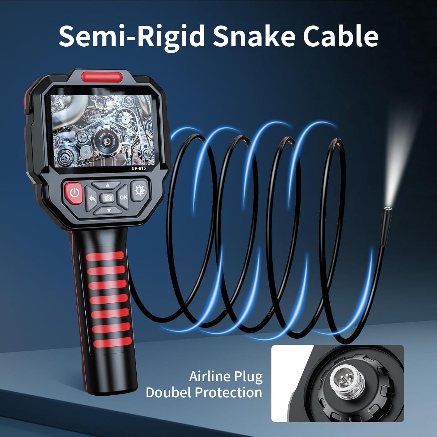 Cámara de Borescopio GOTMEET 1080P HD IP67 1.0 m