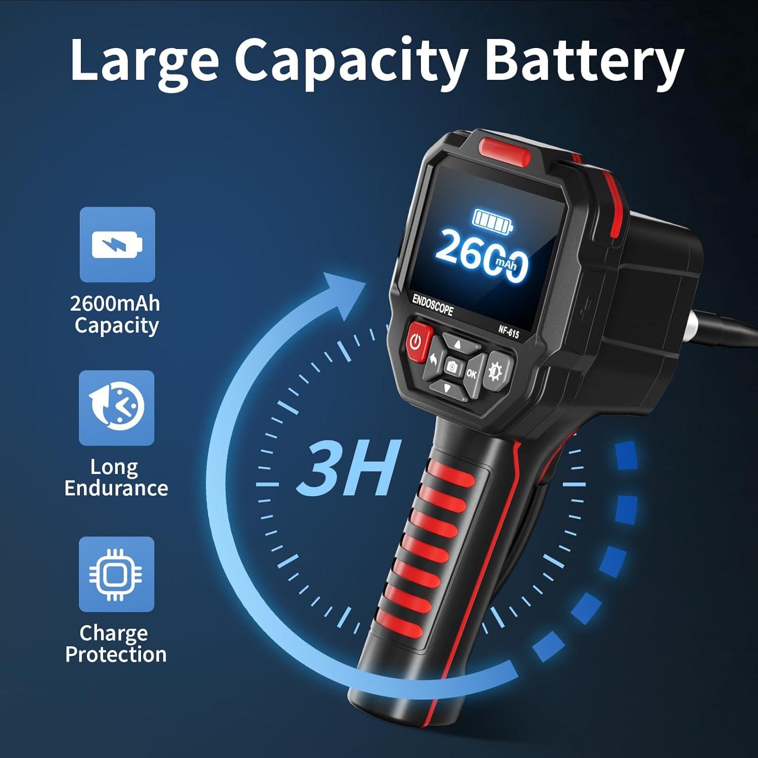 Cámara de Borescopio GOTMEET 1080P HD IP67 1.0 m