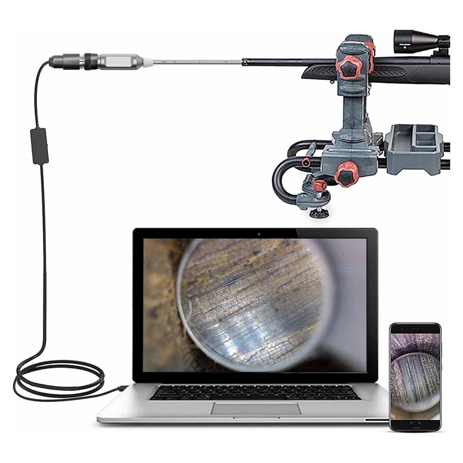 Borescope Rígido Teslong para Rifles 66 cm con LED y Espejo