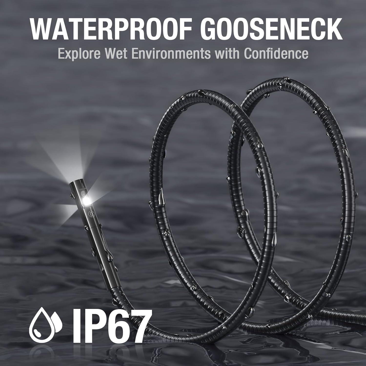 Cámara de Inspección Teslong NTS300D8TL1.5, Lente Triple, 5" IPS