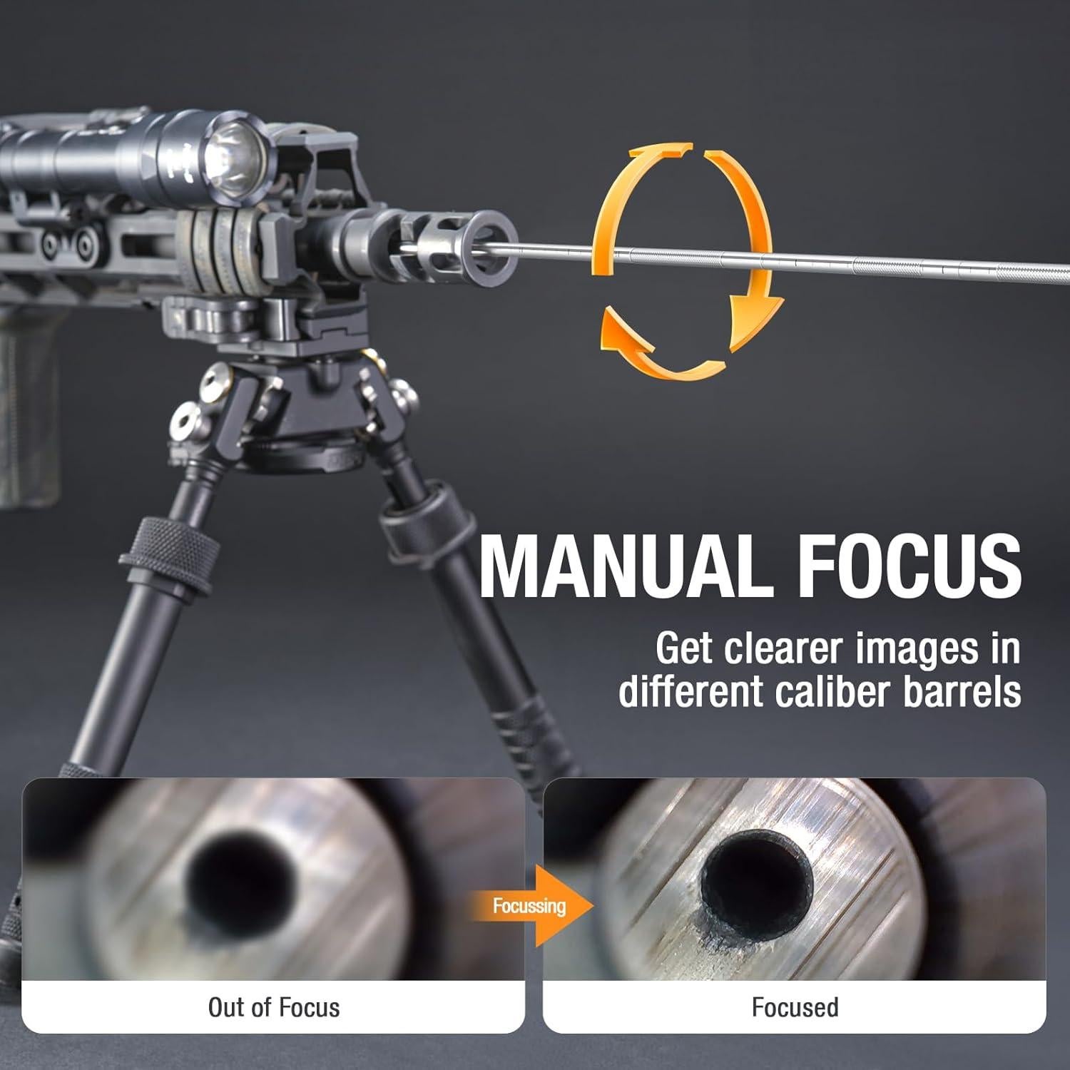 Borescope Teslong NTG200H 0.5cm con Pantalla 4.5" y Luz LED