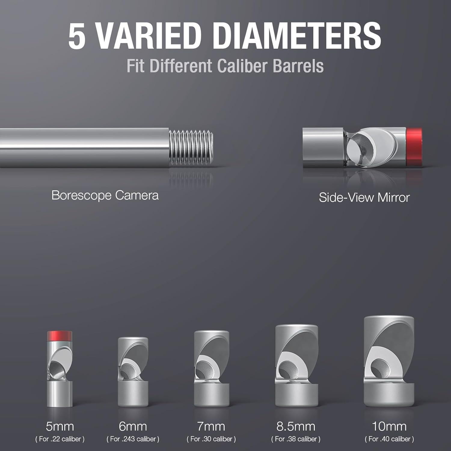 Borescope Teslong NTG200H 0.5cm con Pantalla 4.5" y Luz LED