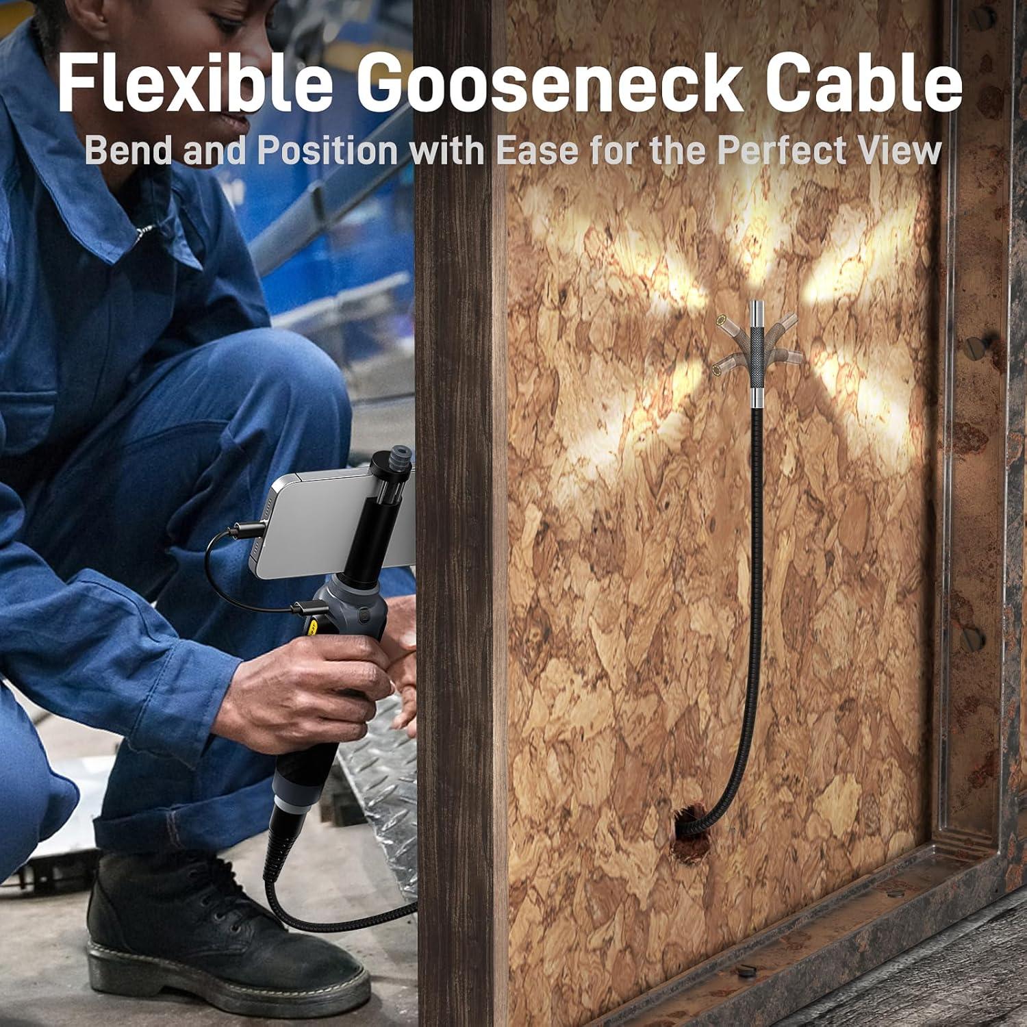 Borescopio Articulado Bidireccional Teslong 1.52m USB-C