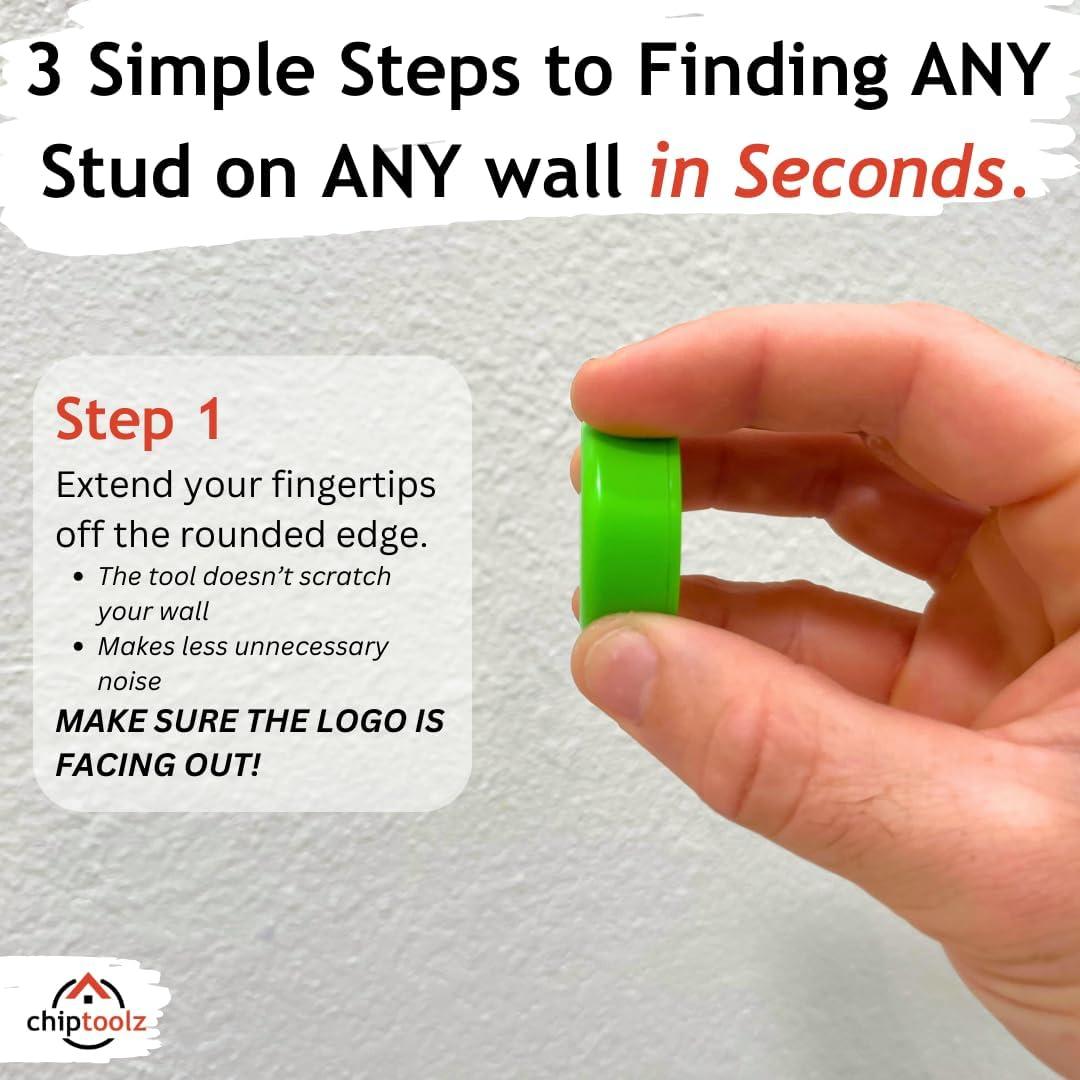 Localizador de Estudio Magnético ChipToolz DOT - Sin Baterías