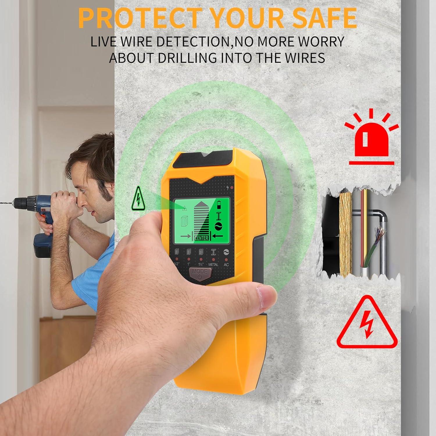 Buscador de Pared ZEMBSOYA 5 en 1 con Pantalla LCD