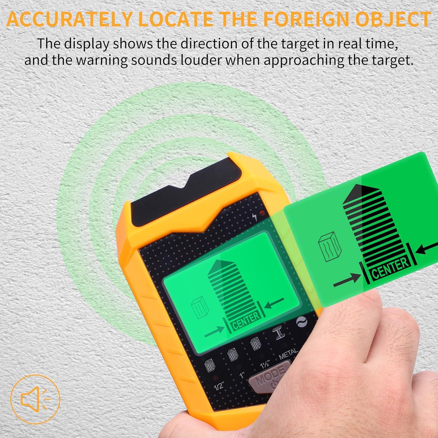 Buscador de Pared ZEMBSOYA 5 en 1 con Pantalla LCD