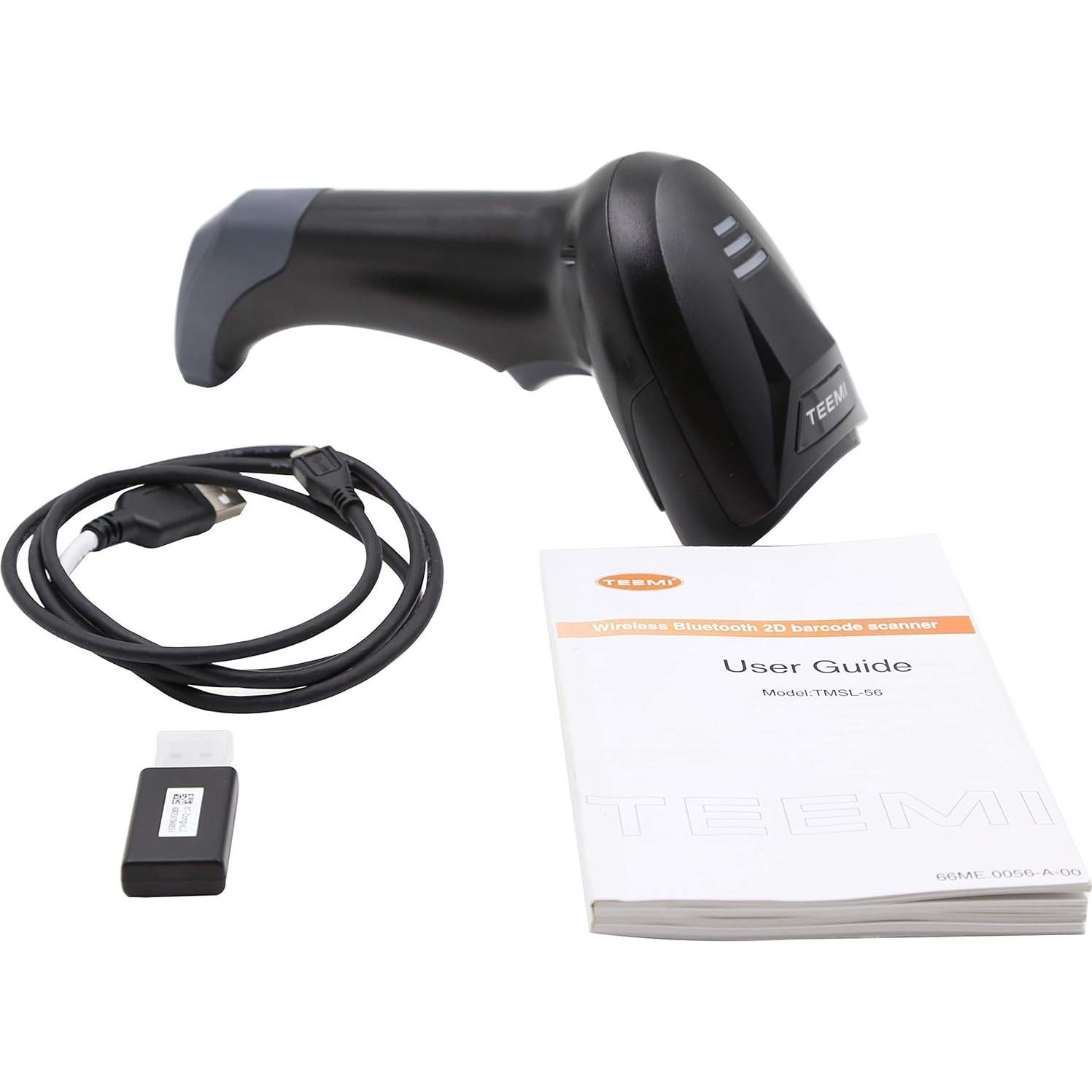 Escáner de Código de Barras Bluetooth TEEMI TMSL-56 1D 2D