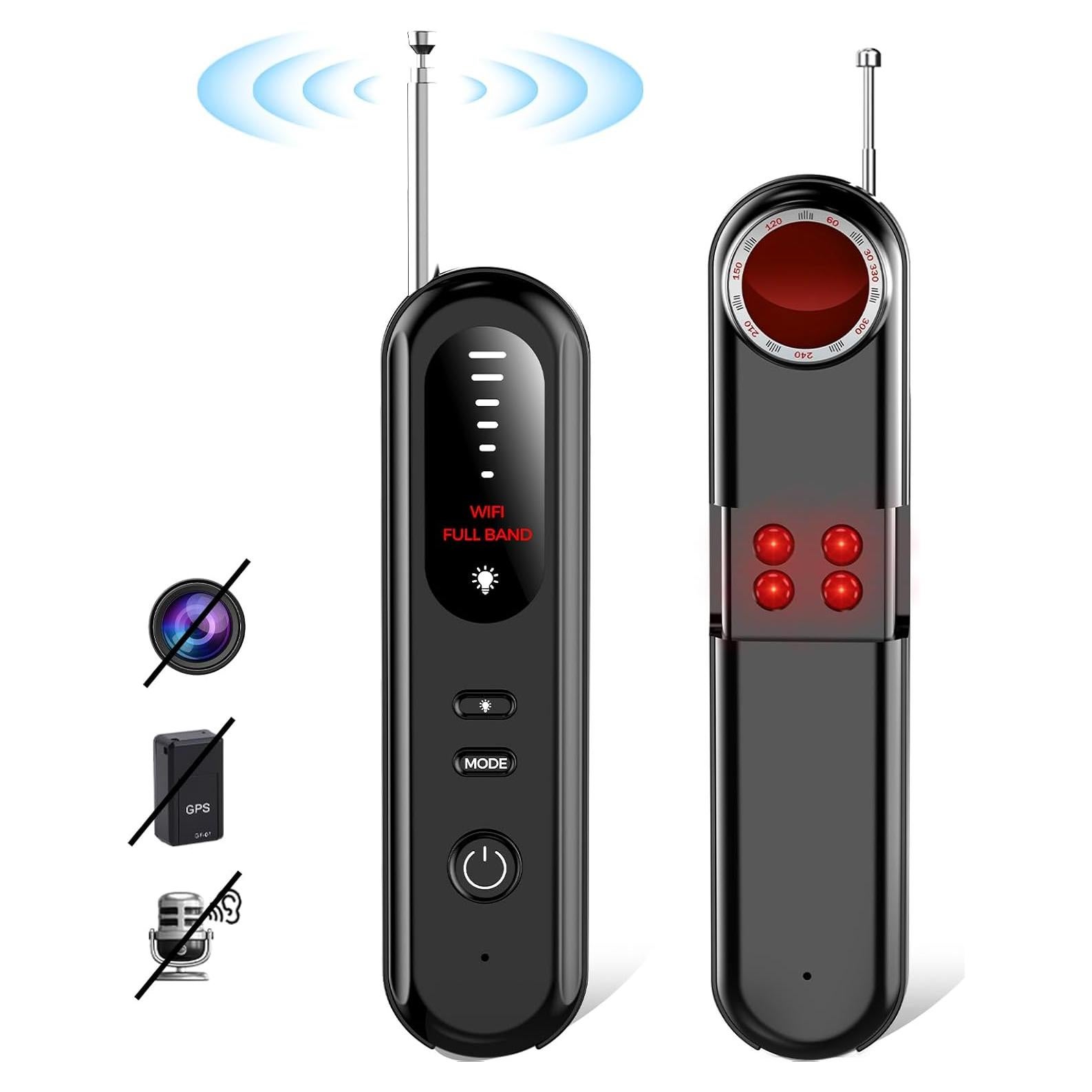 Detector de Cámara Oculta EVESKY con 5 Niveles de Sensibilidad