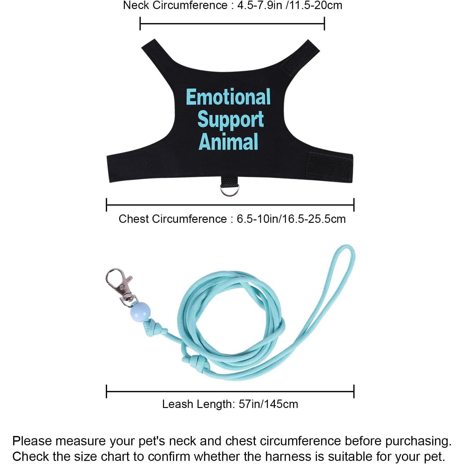 Conjunto Arnés y Correa Ajustable Fnaobai para Dragón Barbudo