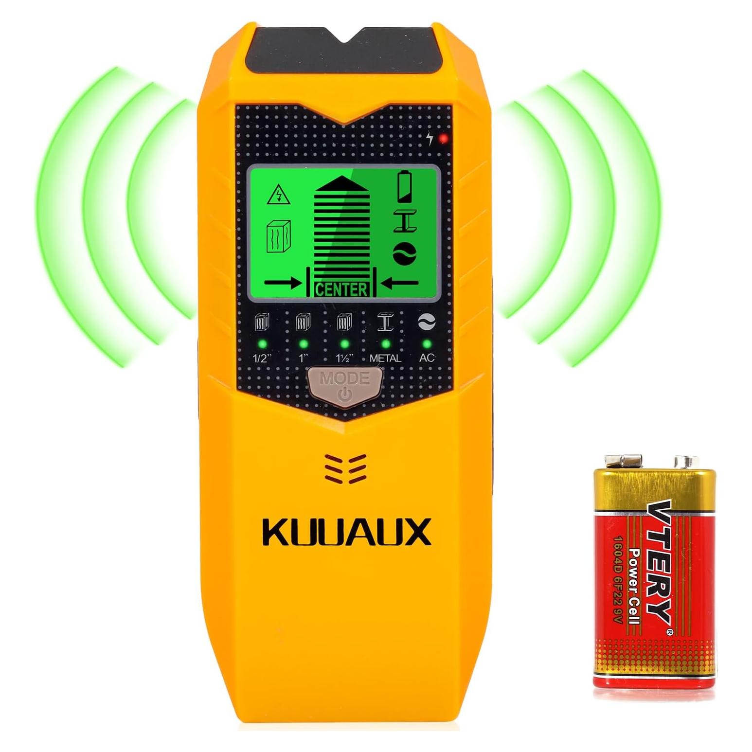 Buscador de Vigas de Pared KUUAUX 5 en 1 con Pantalla LCD