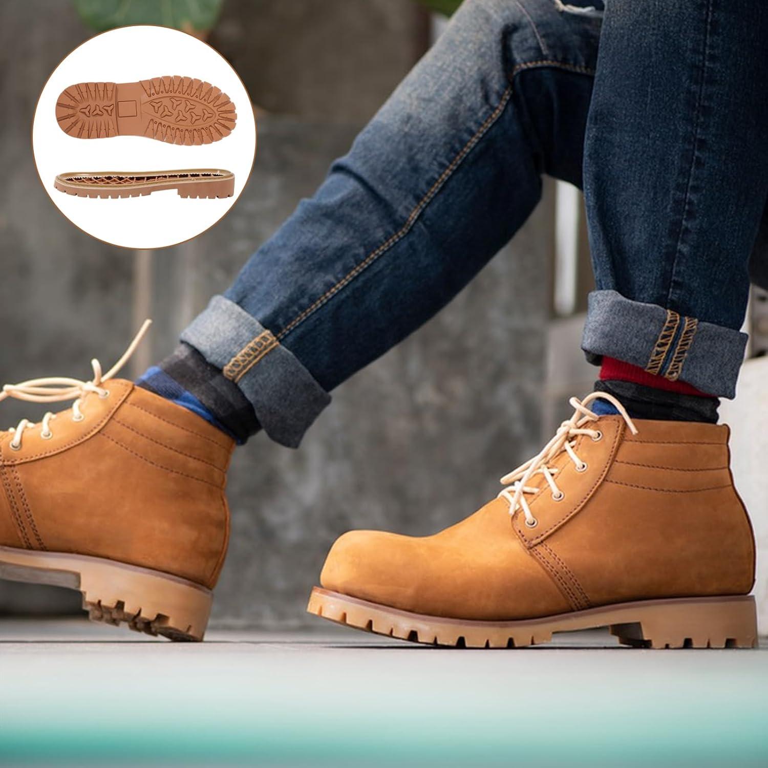 Suela de Goma CHGCRAFT para Zapatos y Botas Hombre 30cm