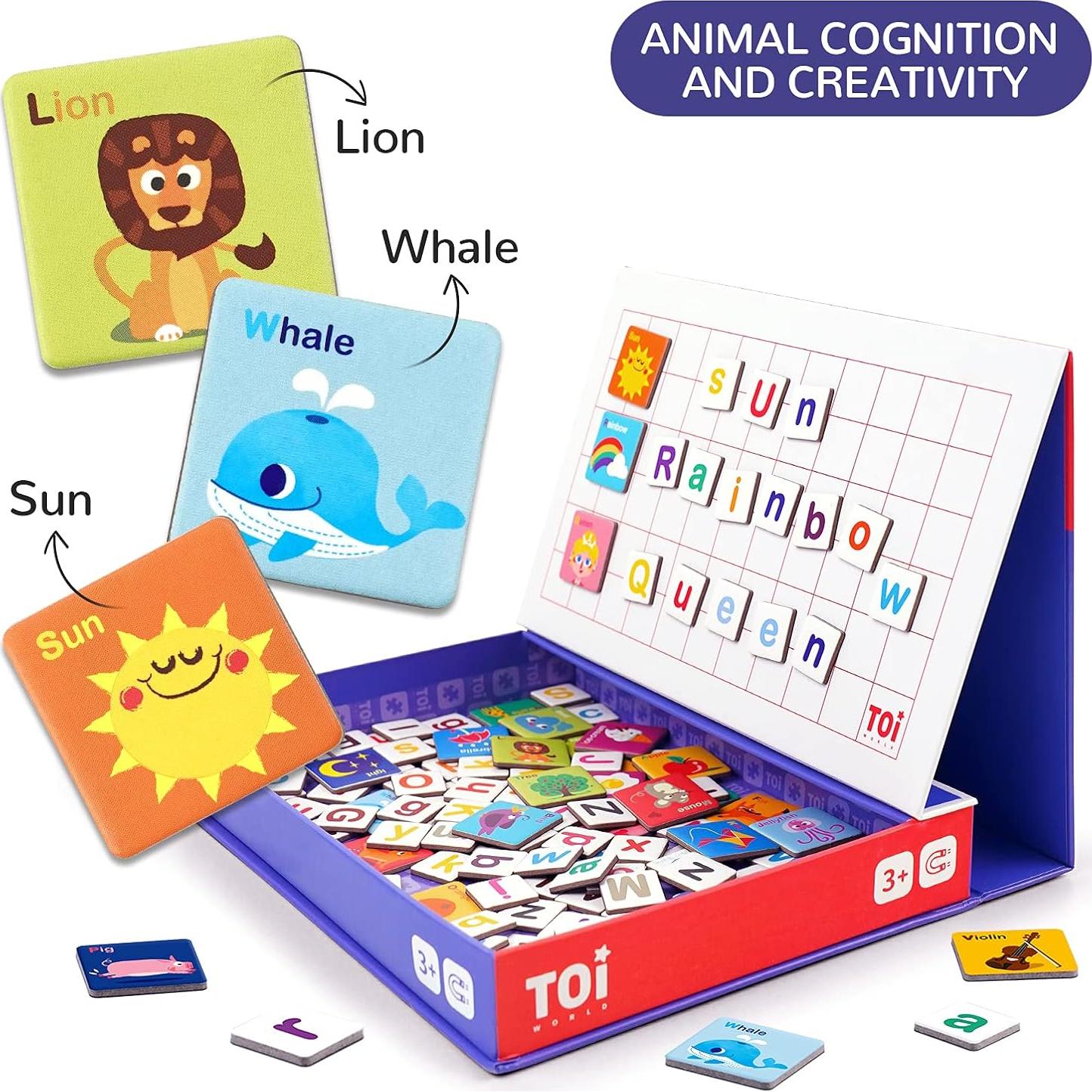 Juguete Magnético TOI Kids Puzzles Alfabeto 0.84 kg