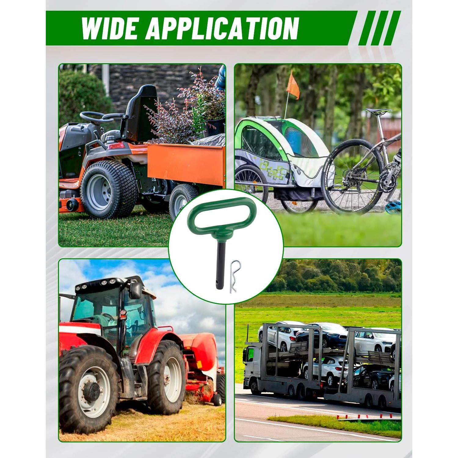 Pasador de Enganche EilxMag 1/2" x 3" Verde 2-Pack