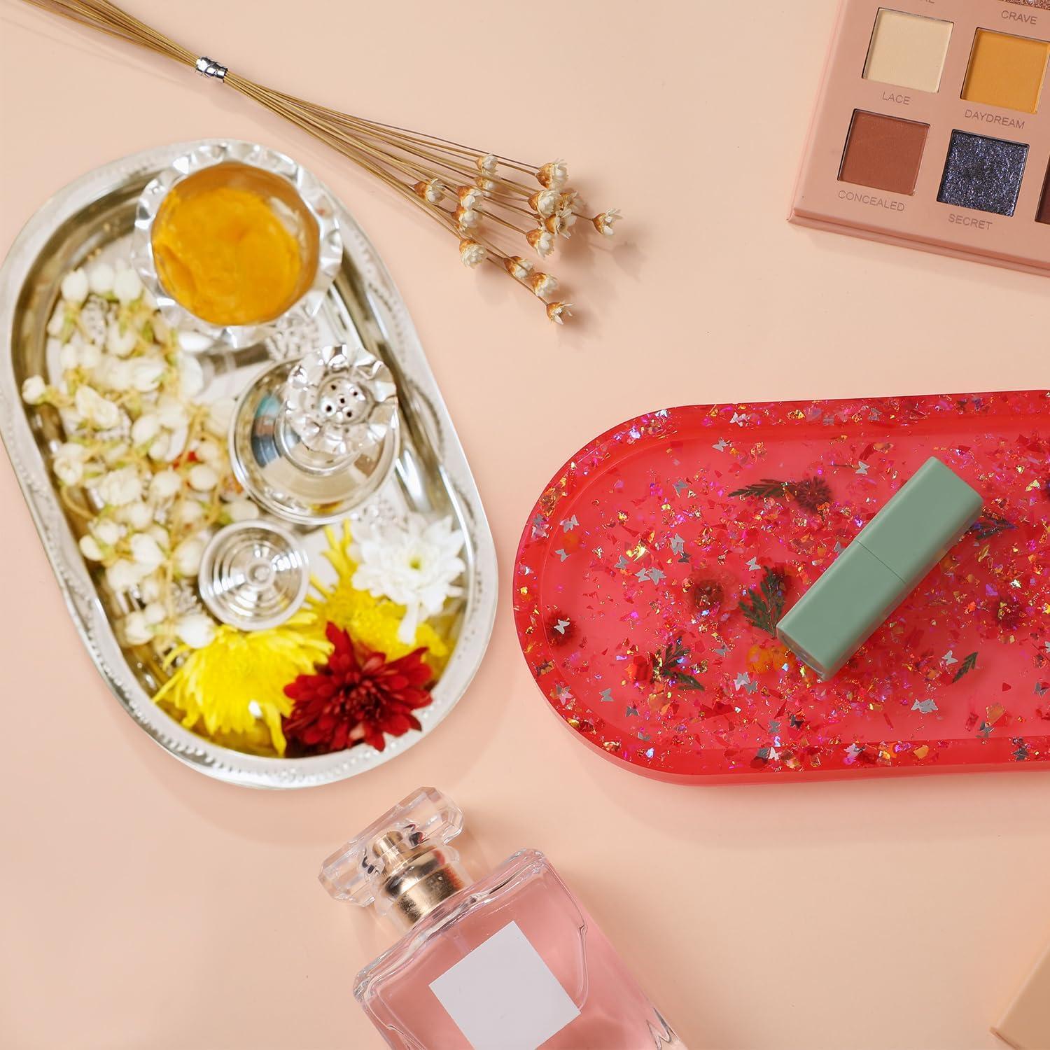 Molde de Silicona Ovalado Willbond para Resina - 2 Piezas