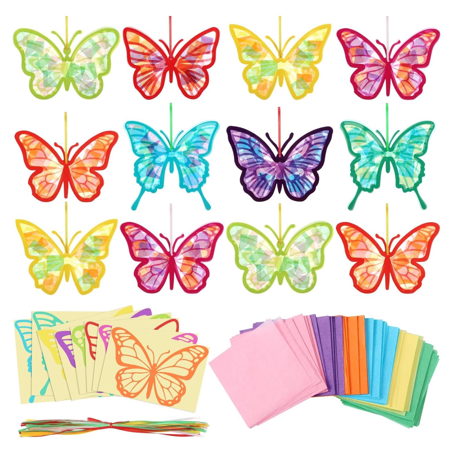 Set de Manualidades Eersida 32 Pcs Mariposas DIY 5x5cm