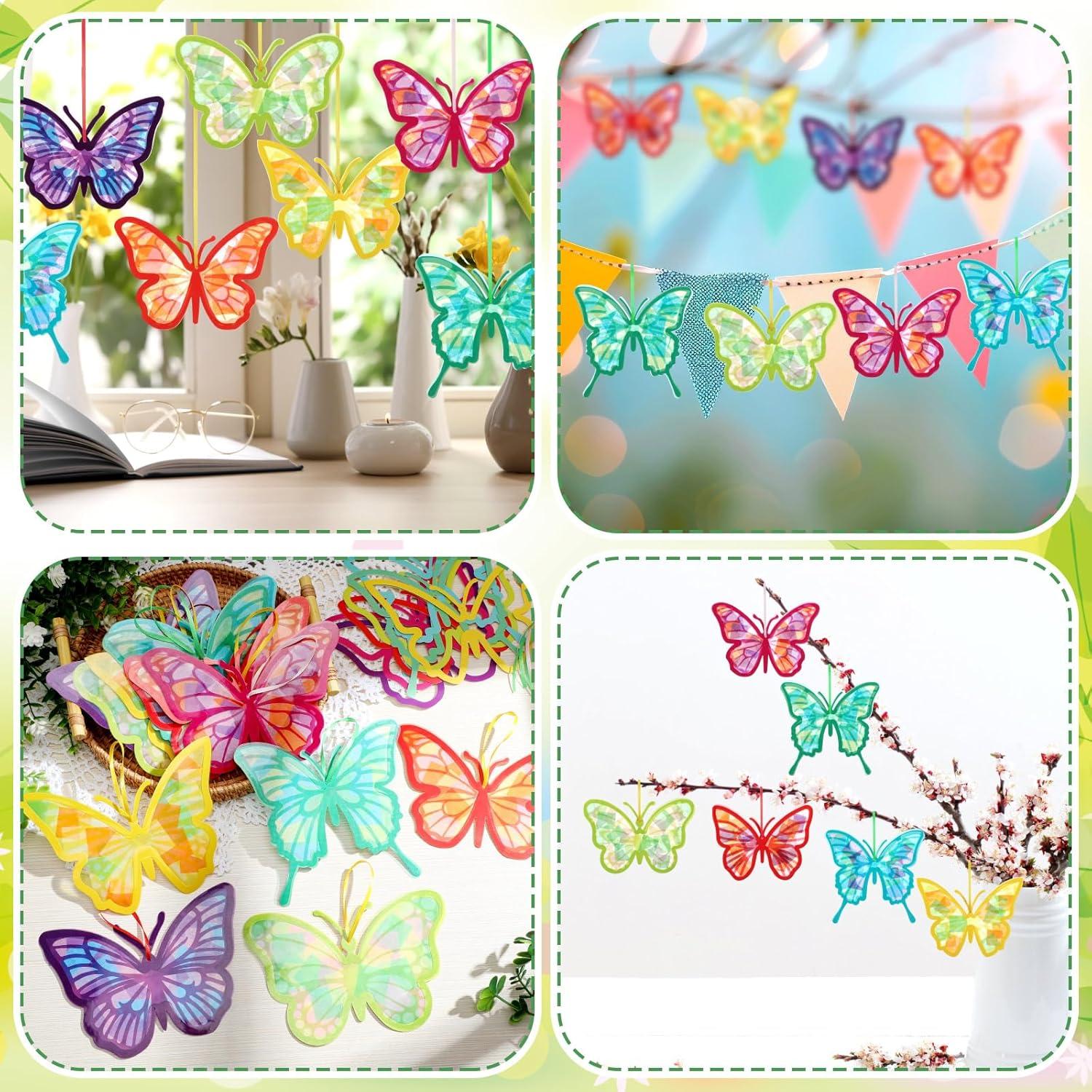 Set de Manualidades Eersida 32 Pcs Mariposas DIY 5x5cm