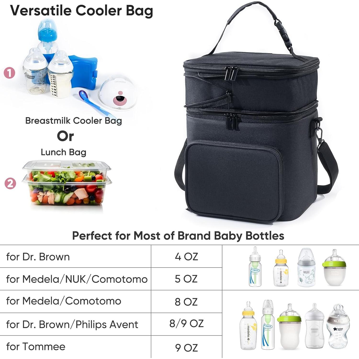 Bolsa de Almacenamiento de Leche Materna SFYBYHEART Expandible