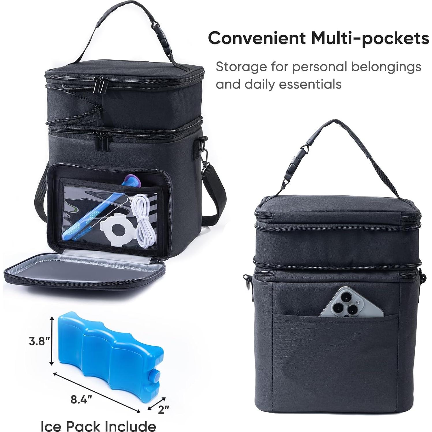 Bolsa de Almacenamiento de Leche Materna SFYBYHEART Expandible