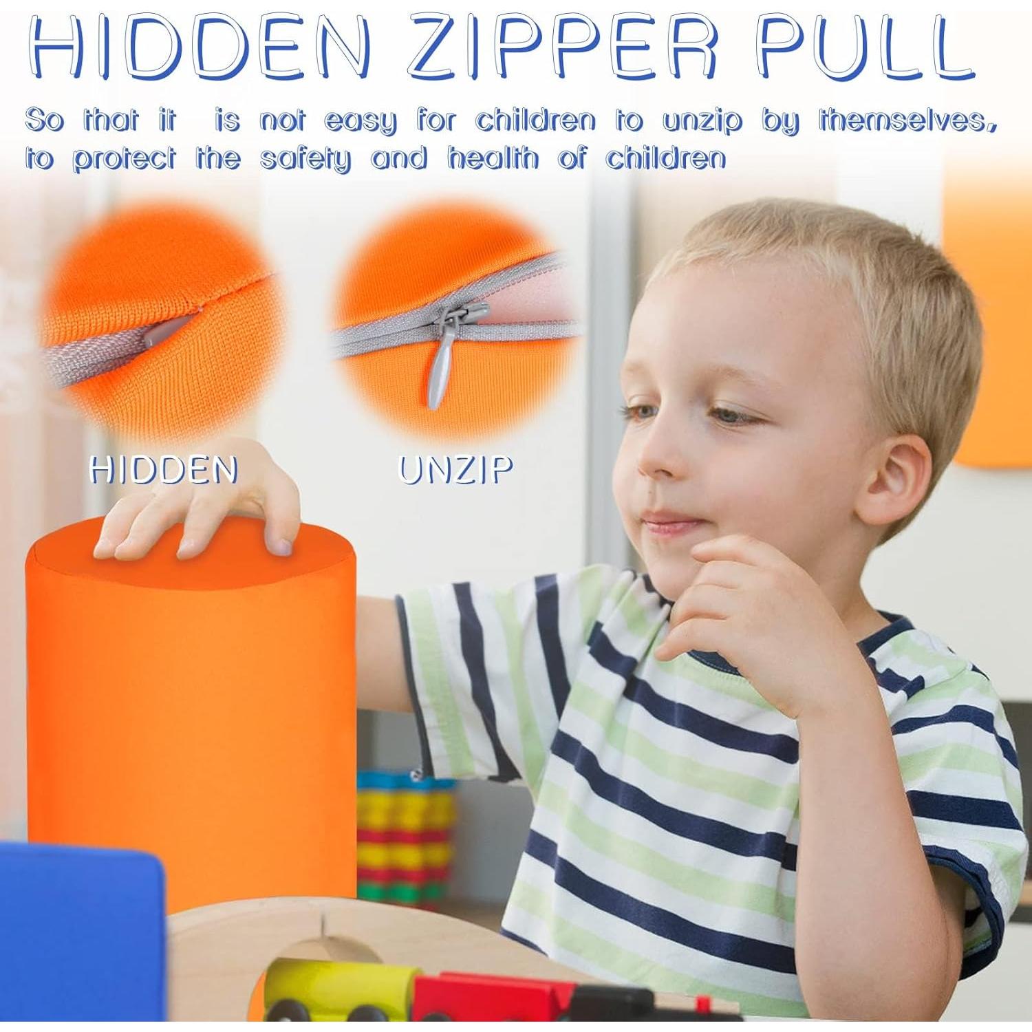 Bloques de Construcción de Espuma UHAPPYEE 12 Piezas Coloridos