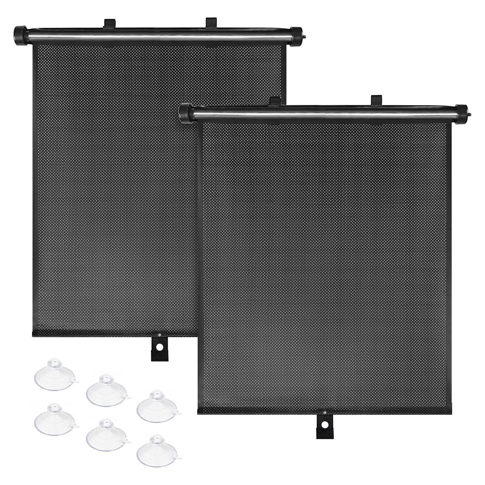 Sombrillas Retráctiles para Ventanas de Auto BOGI - 2 Piezas UV