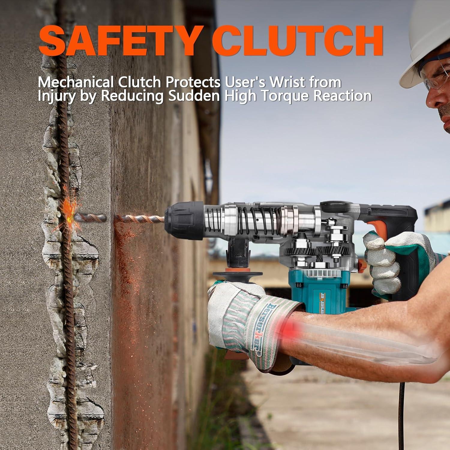 Taladro Rotatorio Berserker 26FA 1050W SDS-Plus 3 Funciones