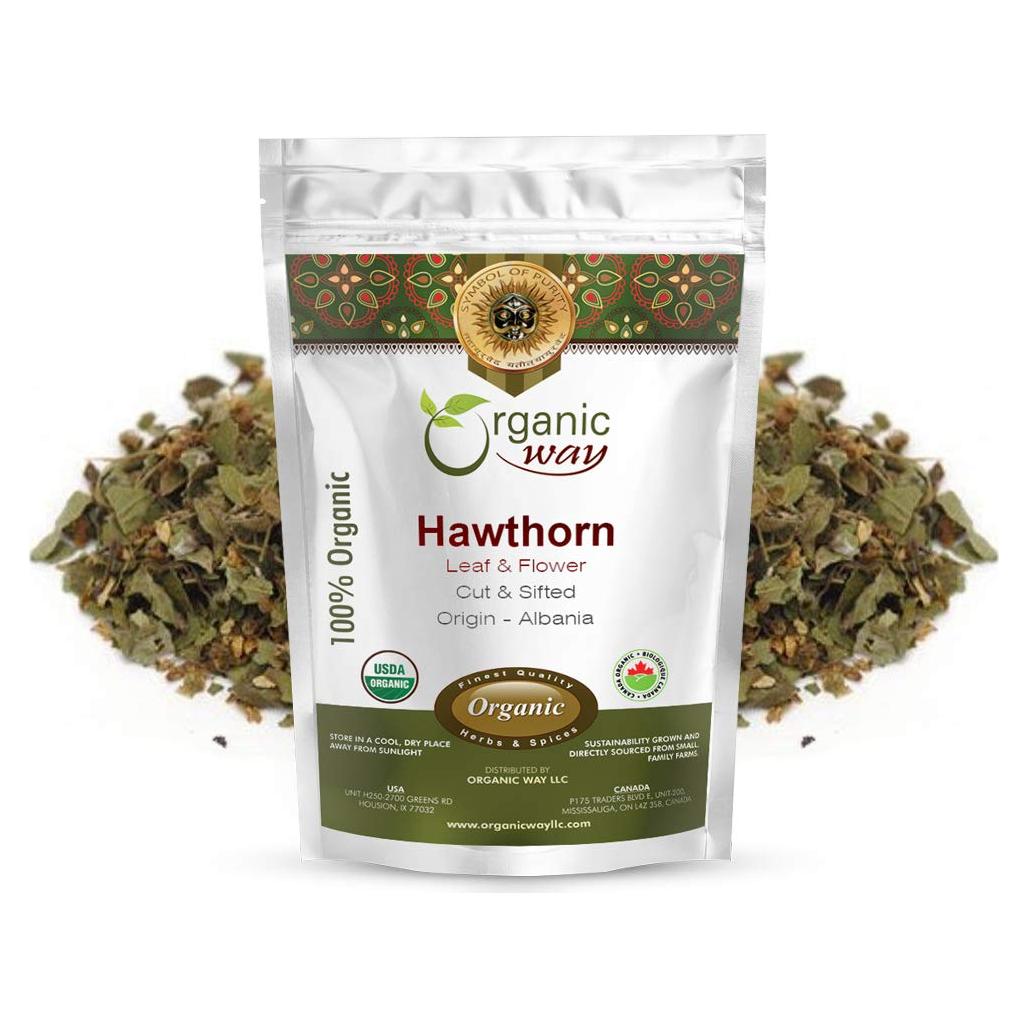 Té Herbal de Espino Orgánico 453.6g - Cosecha Silvestre Europea