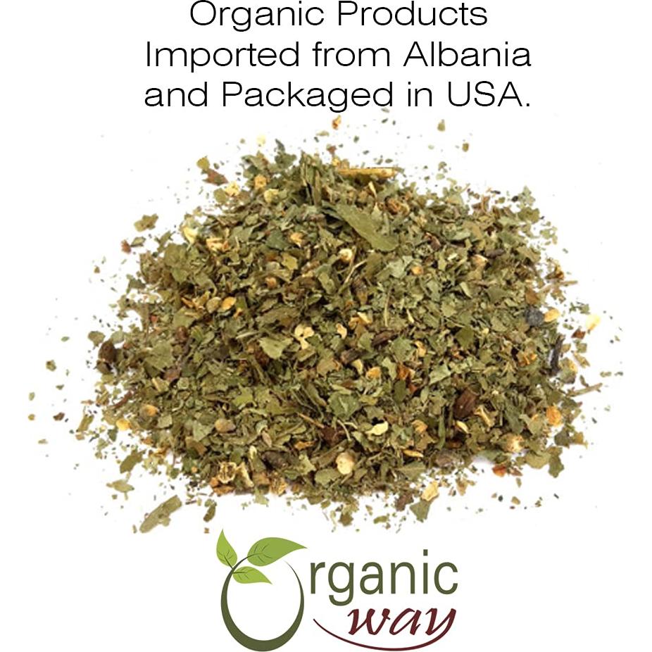 Té Herbal de Espino Orgánico 453.6g - Cosecha Silvestre Europea