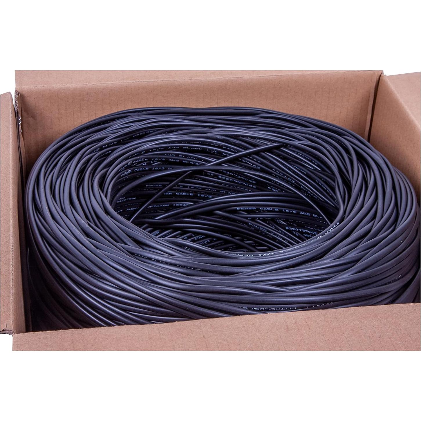 Cable de Bajo Voltaje 18 AWG 2 Conductores 1000 pies PVC Five Star