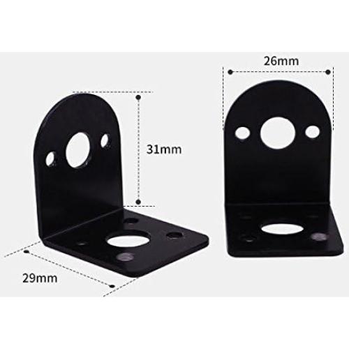 Soporte de Montaje para Motor de Reducción DC 25mm Greartisan