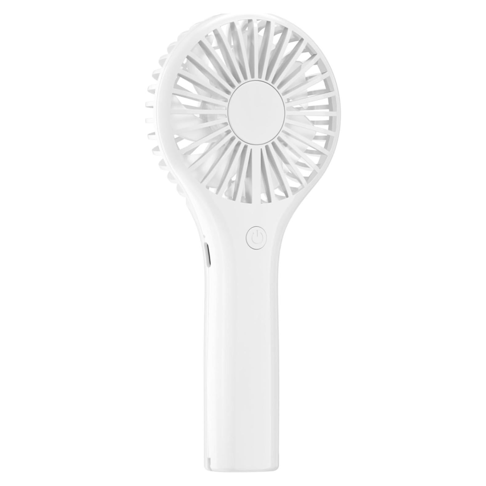 Ventilador de Mano Edvision Blanco Portátil 3 Velocidades