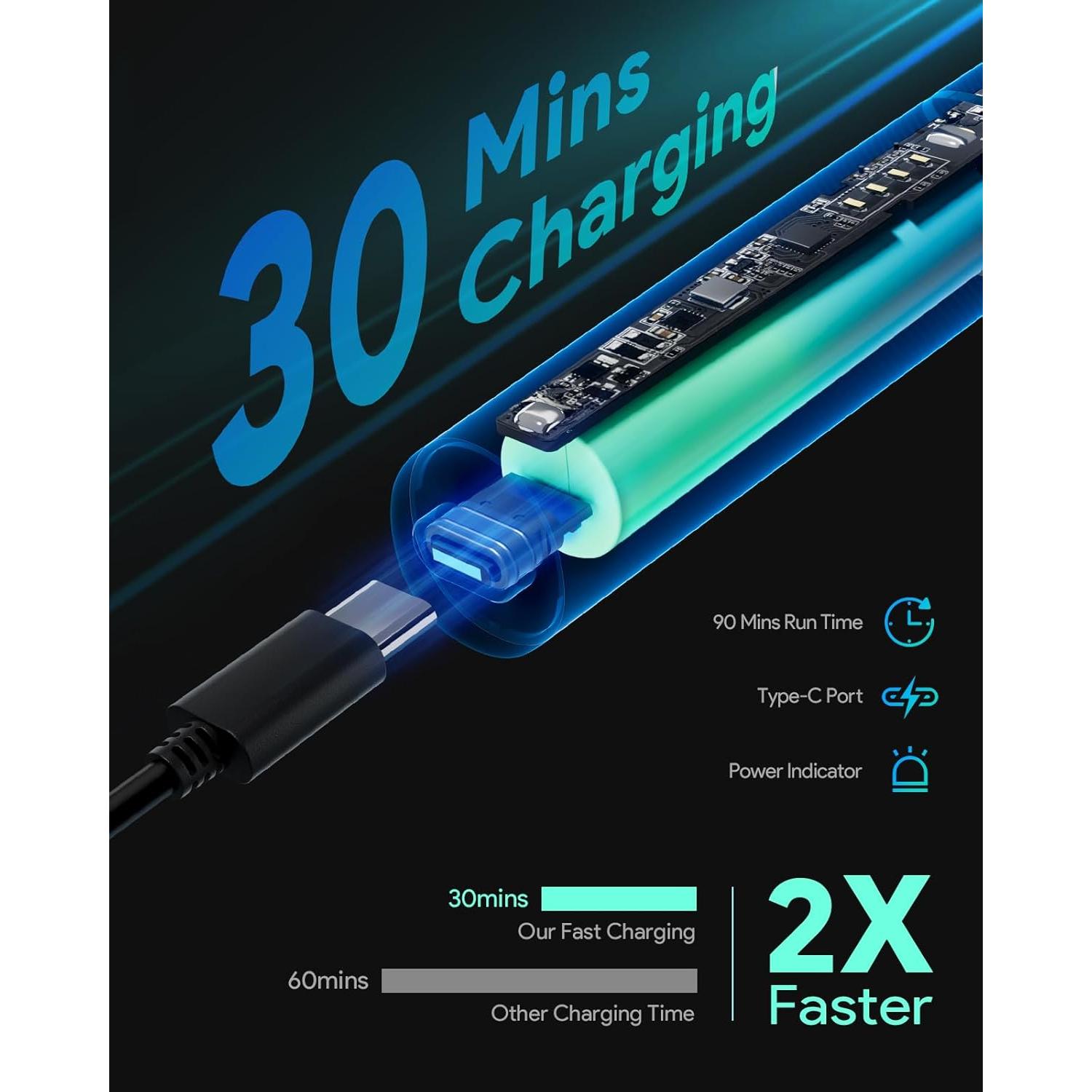 Afeitadora Eléctrica Xpert T Roleader 90 min Uso Inalámbrico