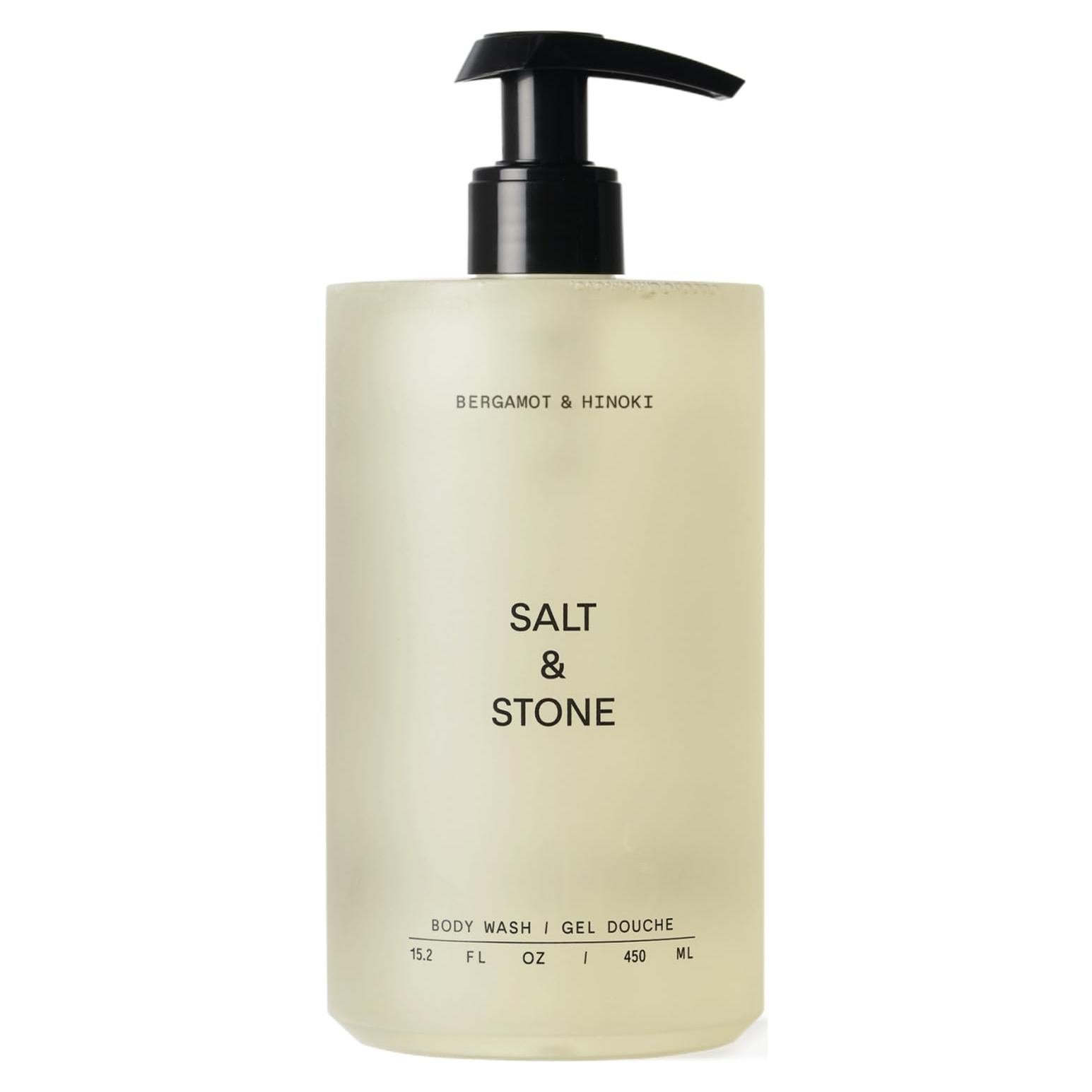 Jabón Corporal Salt & Stone 450 ml Bergamota y Hinoki
