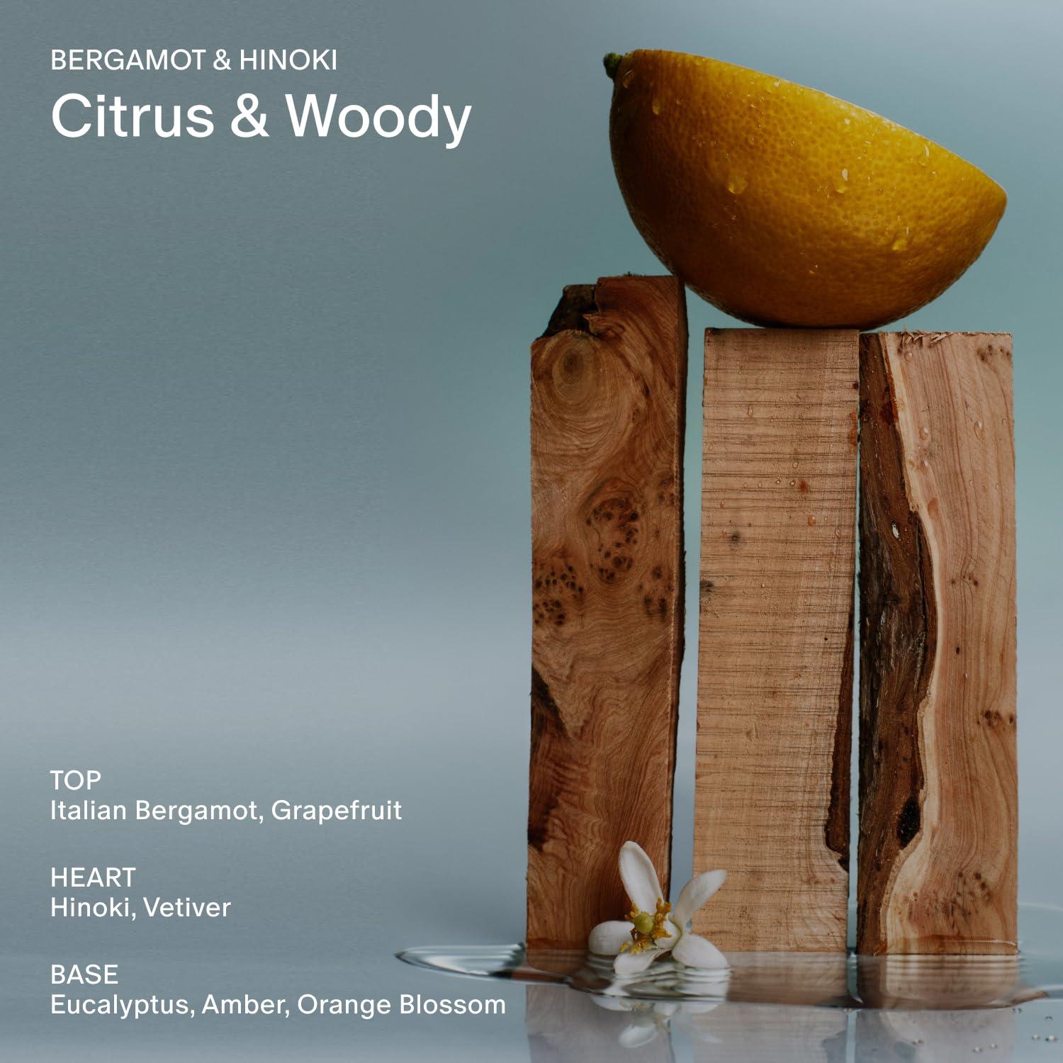 Jabón Corporal Salt & Stone 450 ml Bergamota y Hinoki