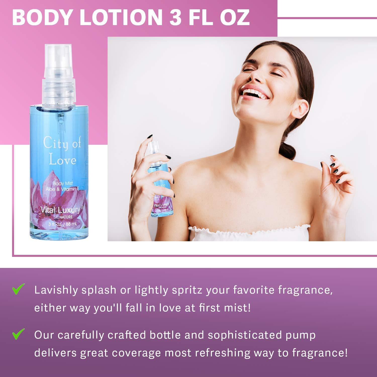 Set de Viaje Spa Loción Corporal Gel Ducha Bruma Aromática