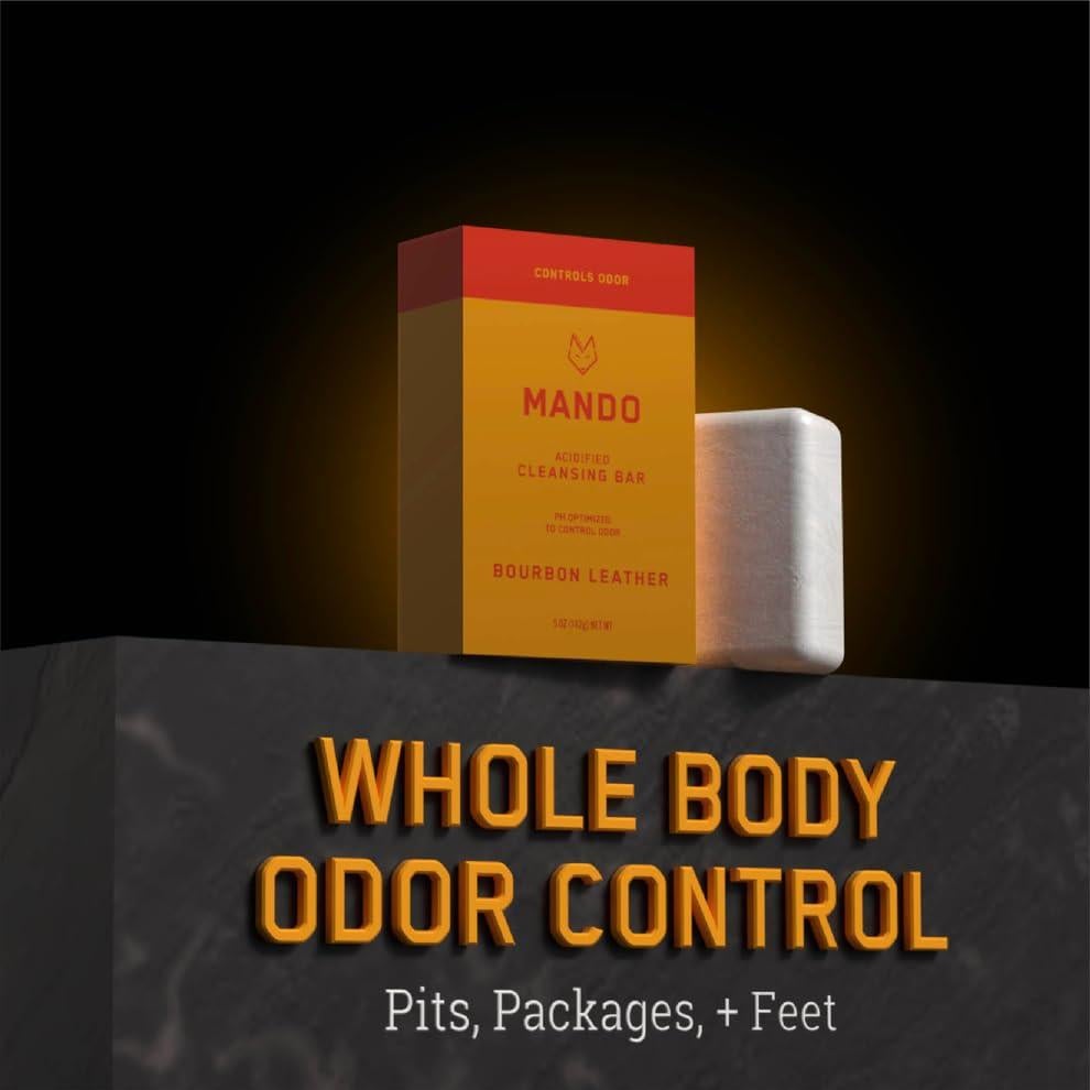 Barra de Limpieza Acidificada Mando 240g - Control Olores 24h