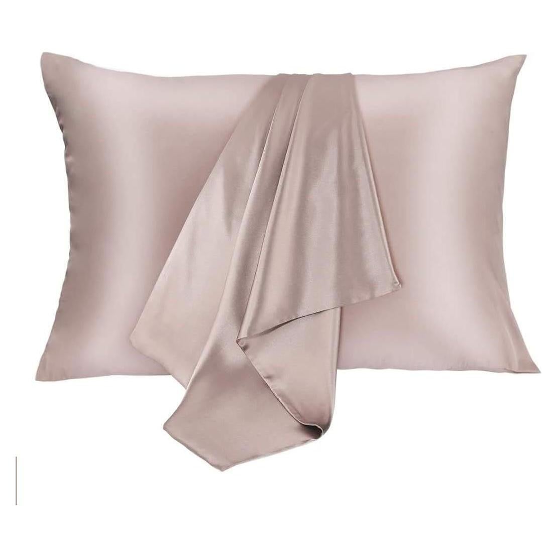 Funda de Almohada de Seda JOGJUE Estándar 100% Seda Morera