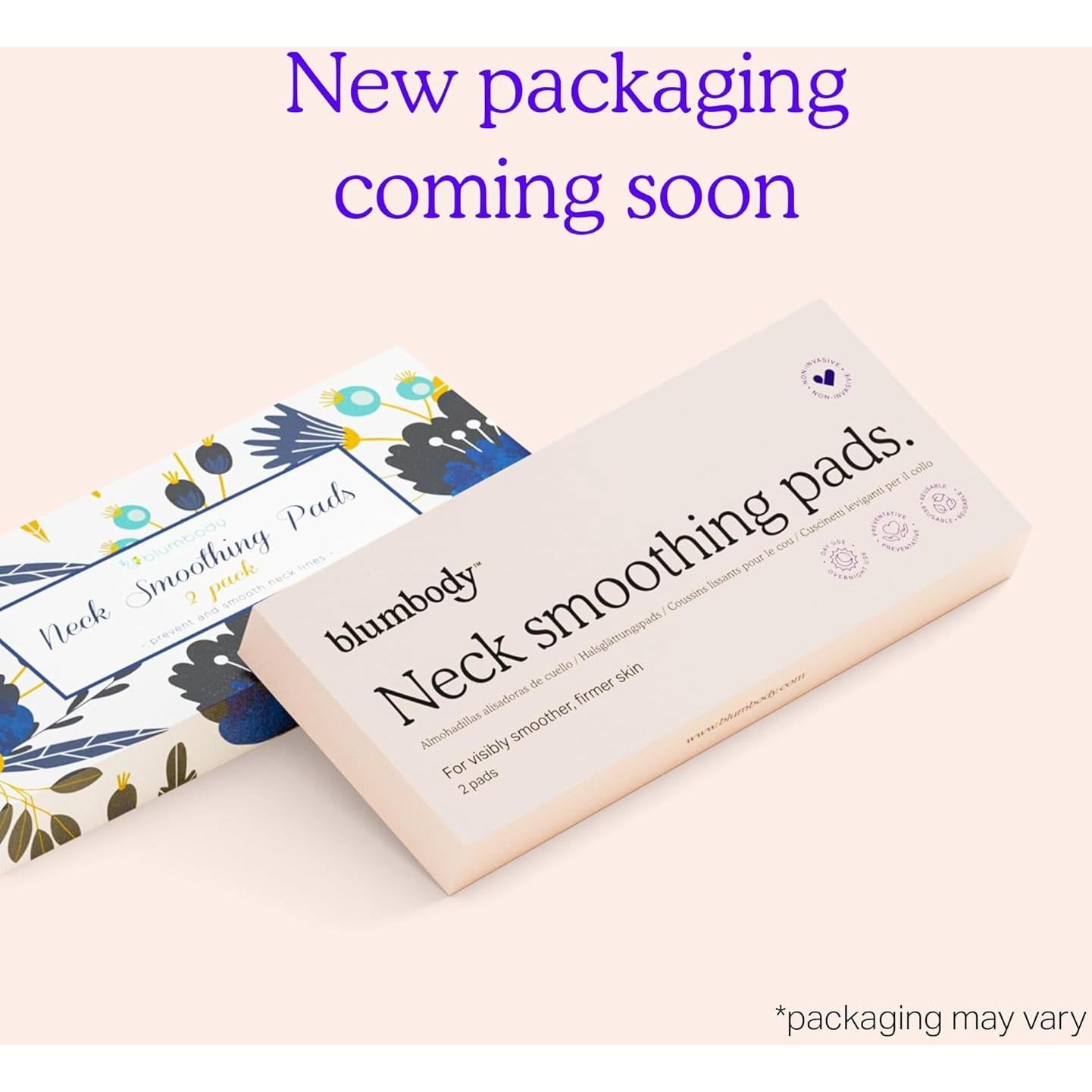 Parches Antienvejecimiento Blumbody para Cuello - Silicona Reutilizable