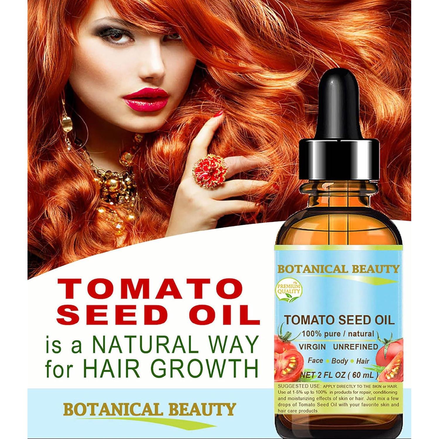 Aceite de Semilla de Tomate 100% Puro Virgen 15 ml - Botanical Beauty