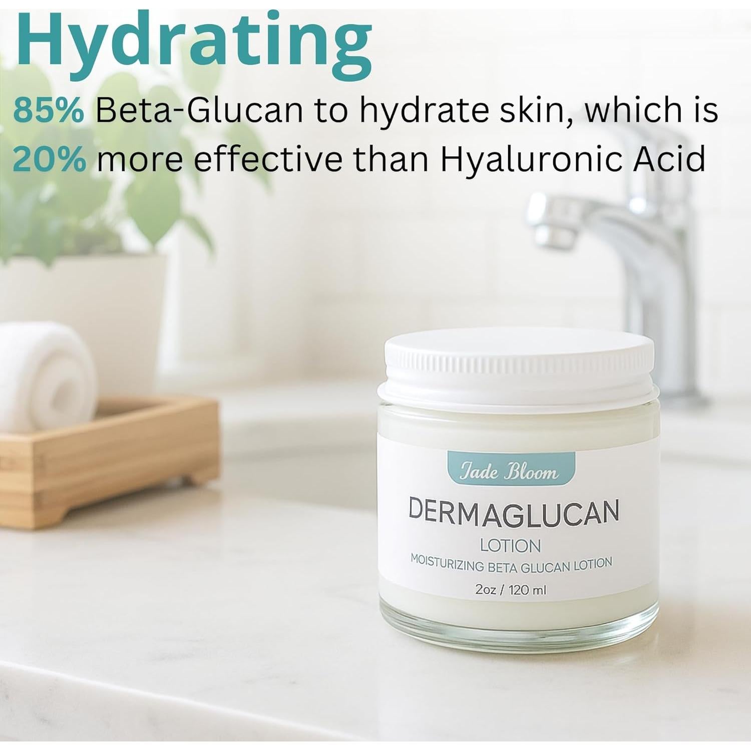 Crema Hidratante Jade Bloom Beta Glucano 59ml - Piel Suave