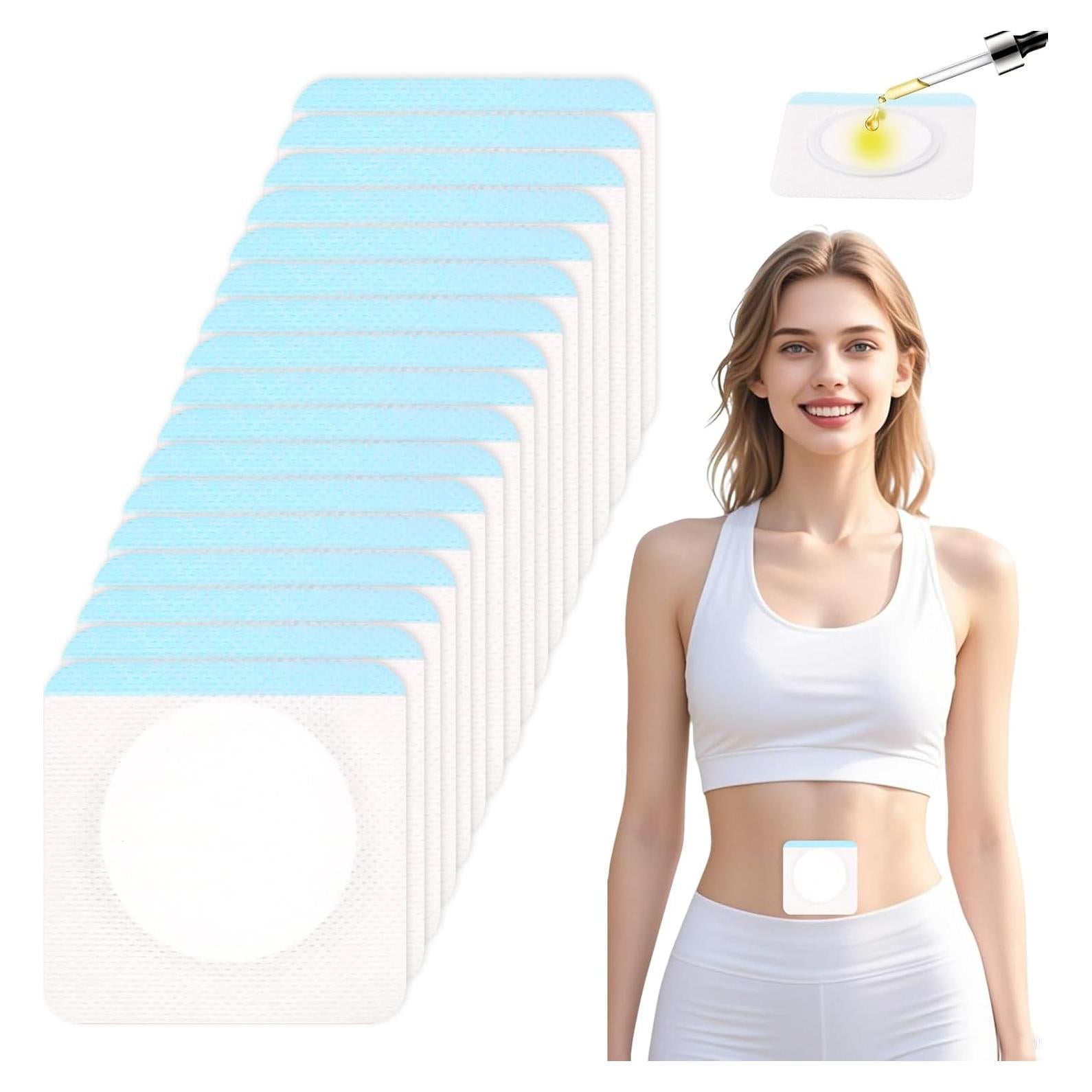 Parche de Aceite de Ricino LukToMao - 60 Almohadillas Orgánicas