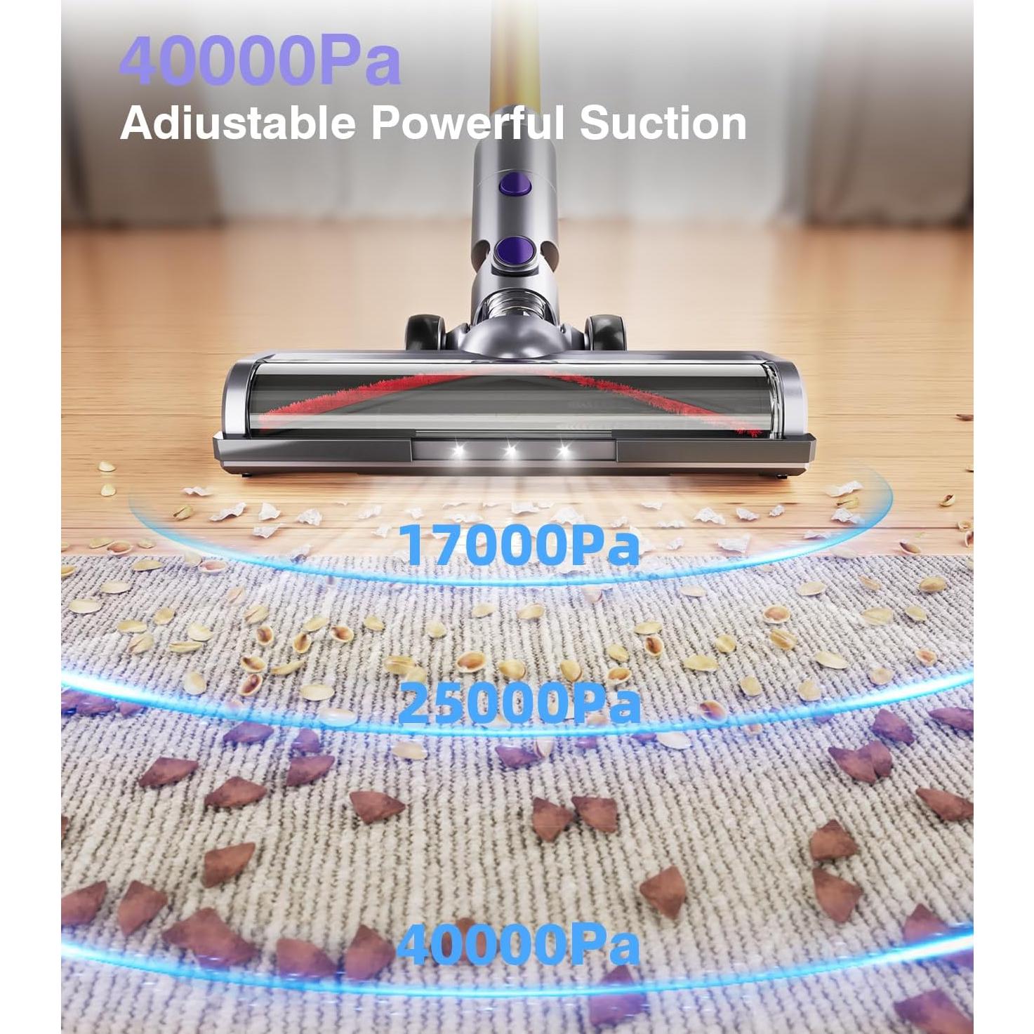 Aspiradora Inalámbrica MBYULO EHBR 450W 50min Batería