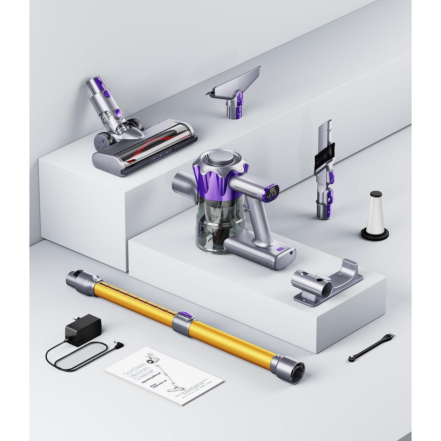 Aspiradora Inalámbrica MBYULO EHBR 450W 50min Batería