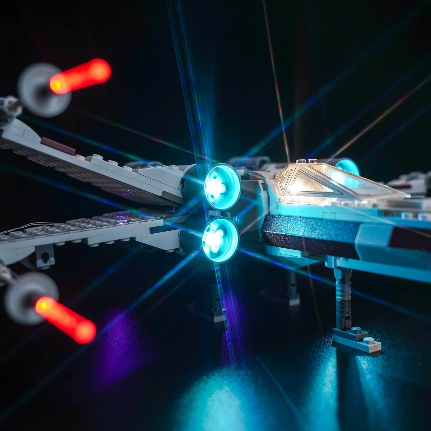 Kit de Luz LED Hilighting para Lego Star Wars TIE Fighter y X-Wing