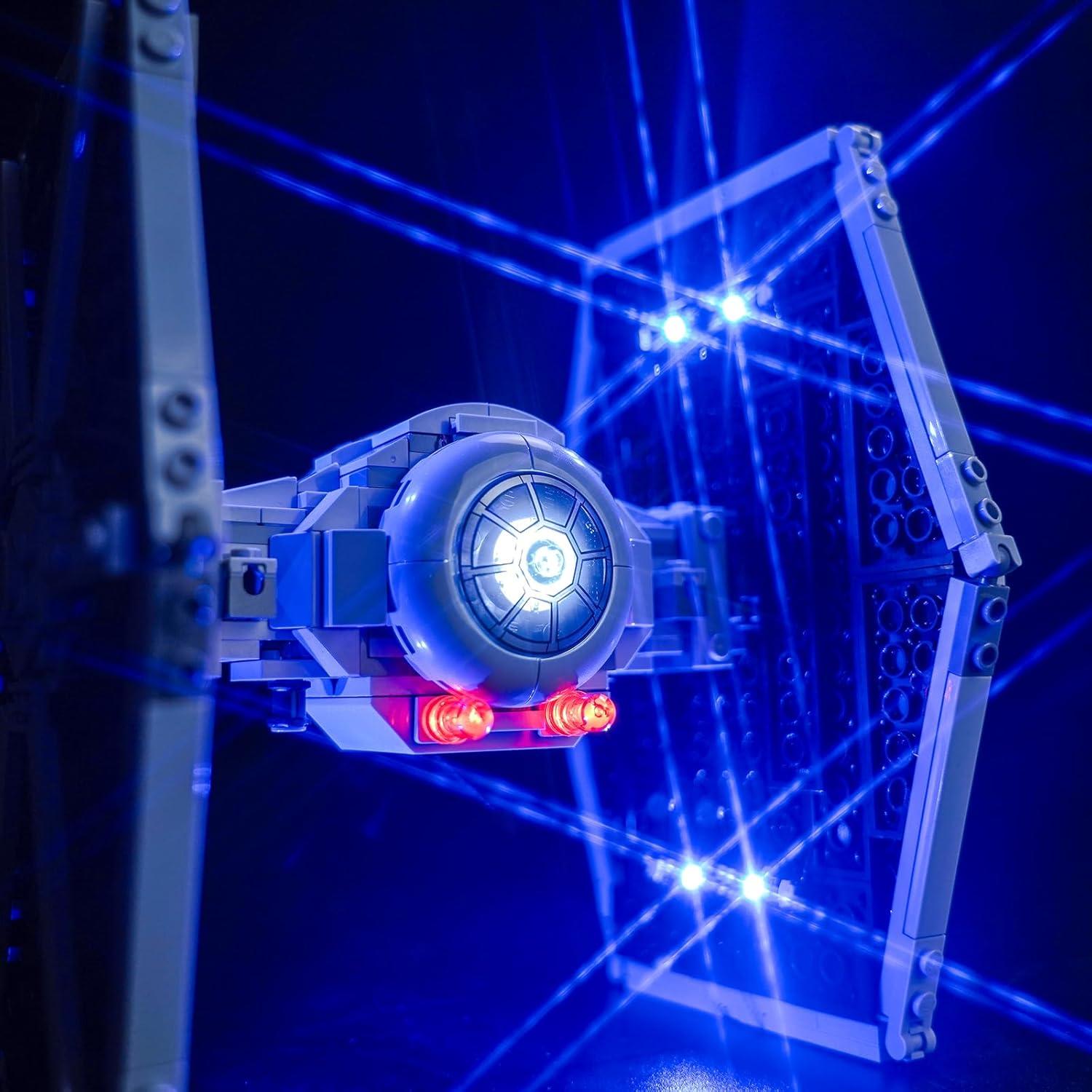 Kit de Luz LED Hilighting para Lego Star Wars TIE Fighter y X-Wing