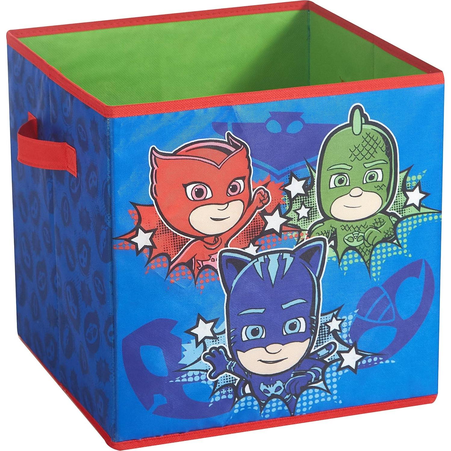 Cubos de Almacenamiento Colapsables PJ Masks con Luces LED - 2 Piezas