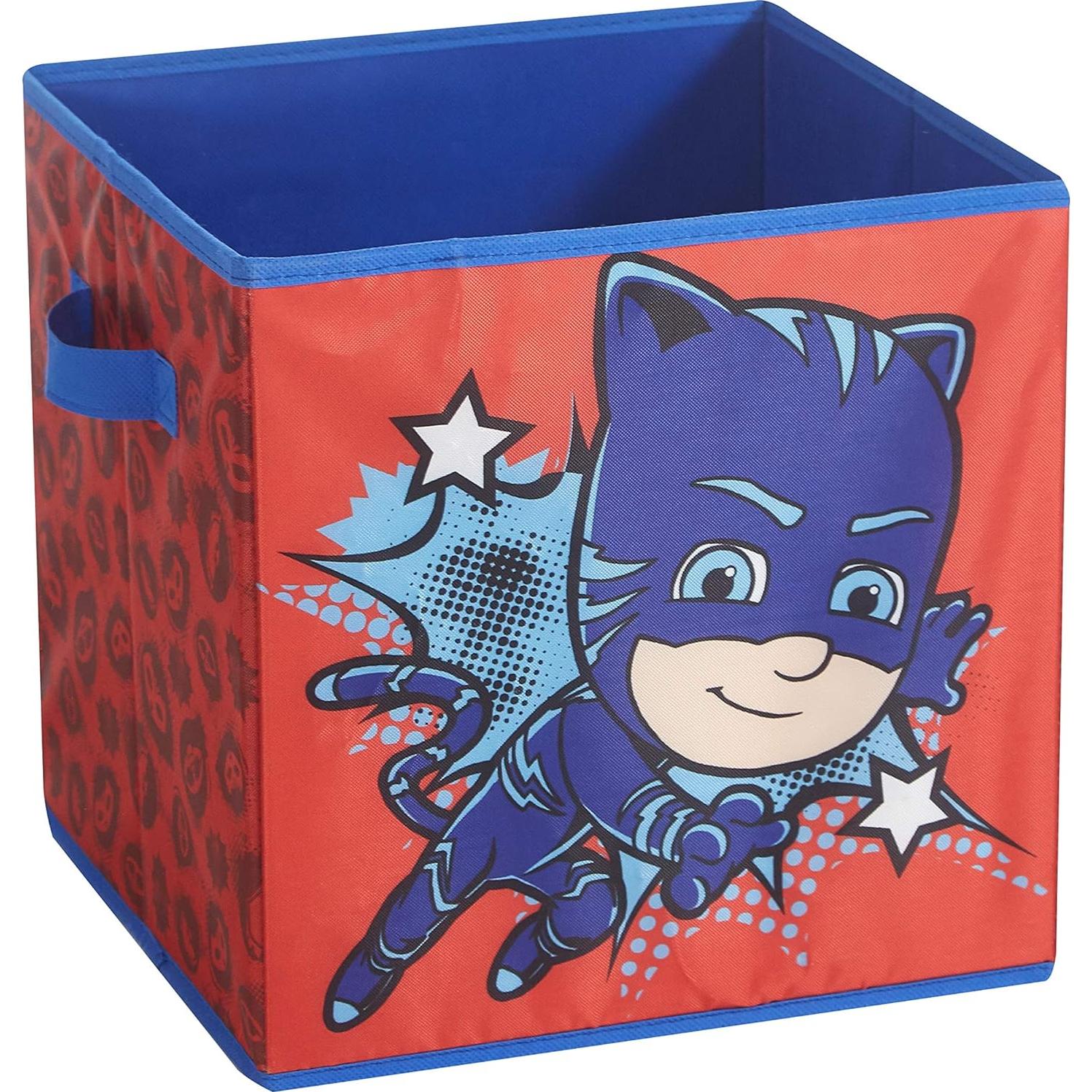 Cubos de Almacenamiento Colapsables PJ Masks con Luces LED - 2 Piezas