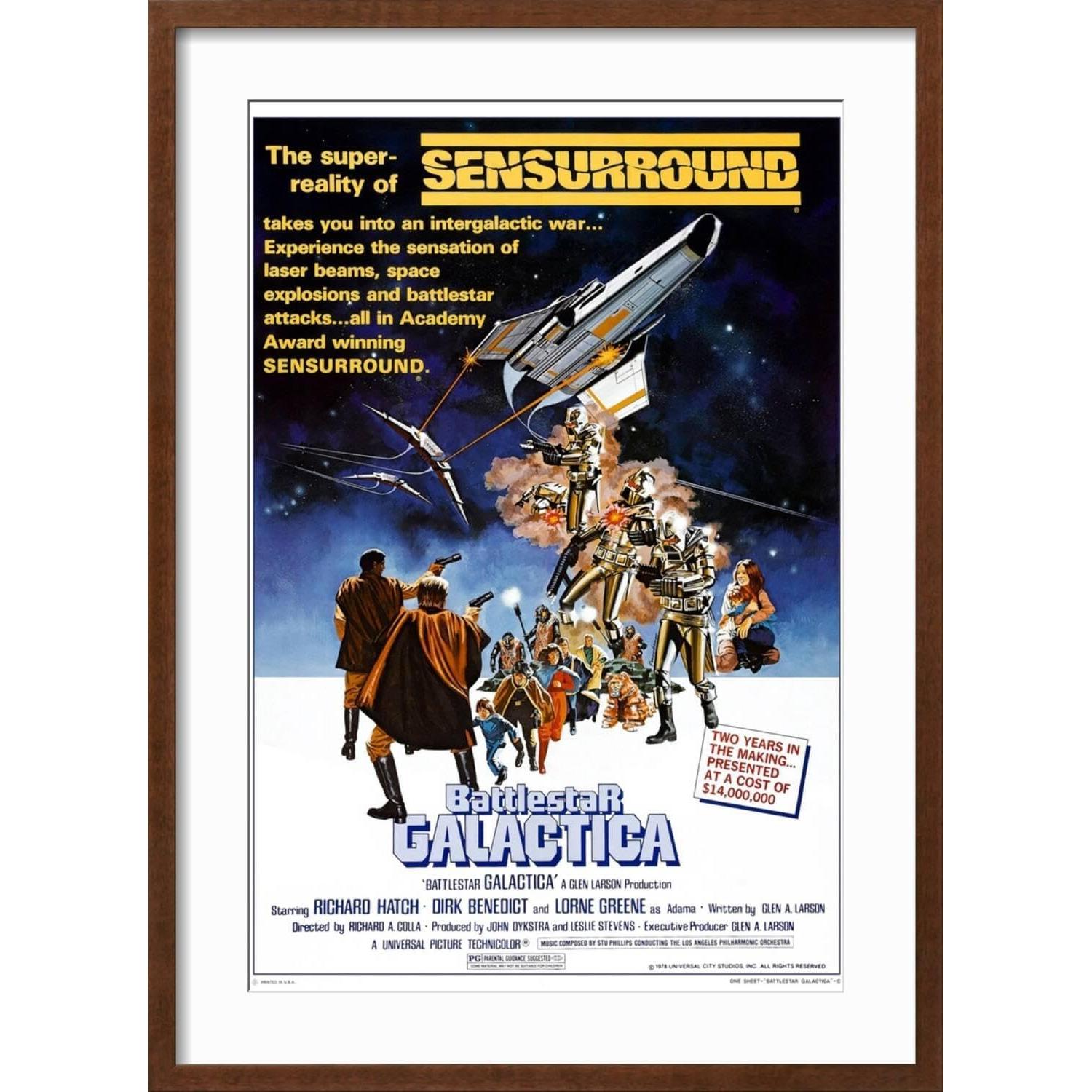 Impresión de Arte en Pared Art.com Battlestar Galactica 1978 53x74cm