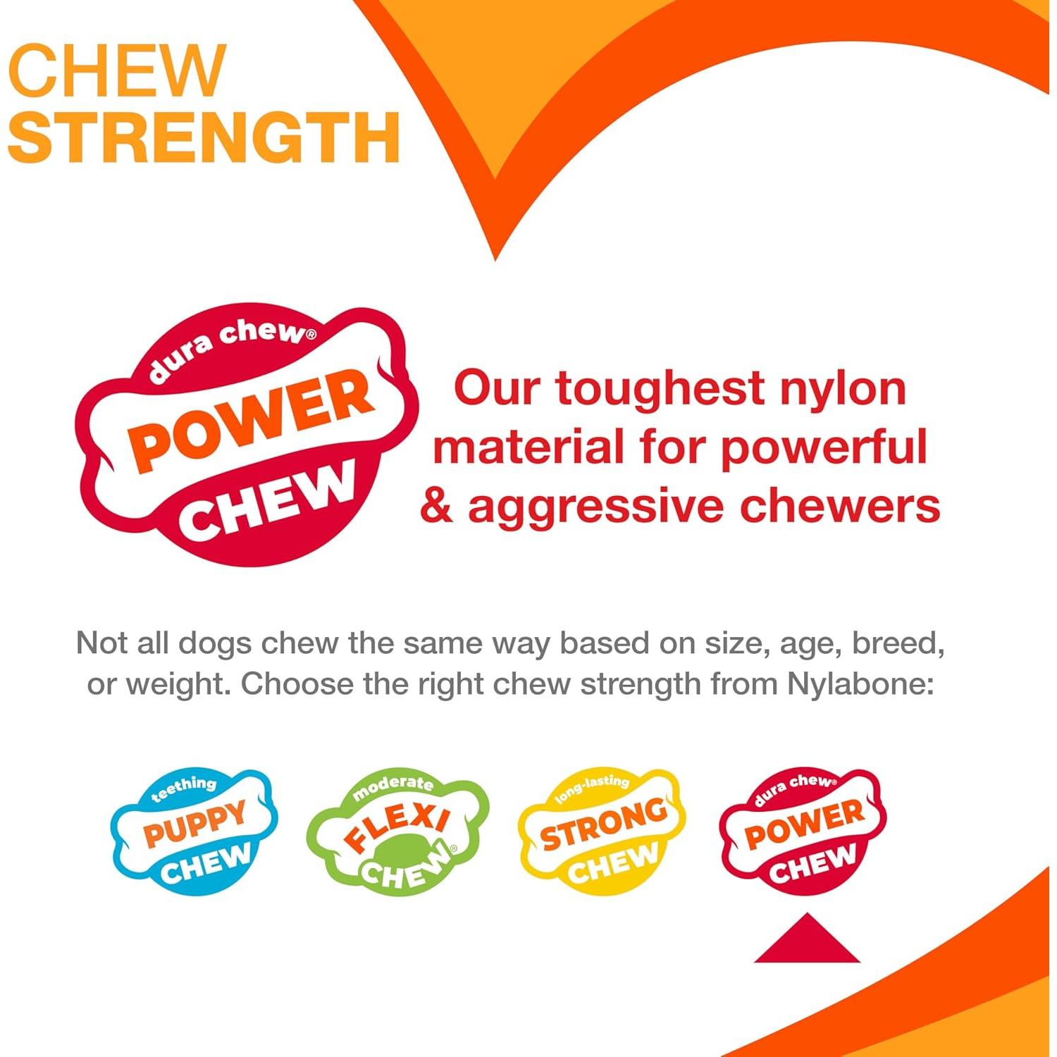 Juguete de Masticar Nylabone Power Chew Hueso XX-Large 22.68 kg