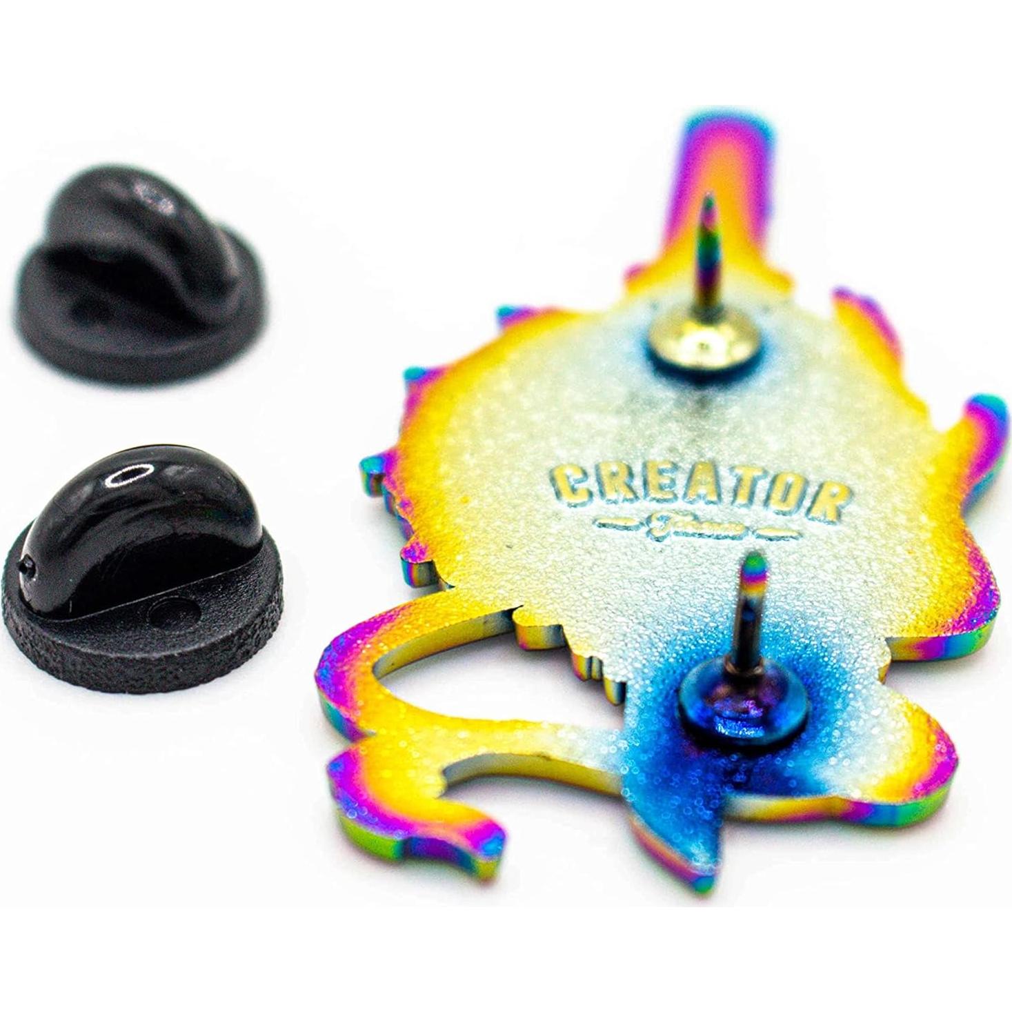 Pin de Esmalte Haku Dragón Samurai Ghibli 2.67x5.08 cm