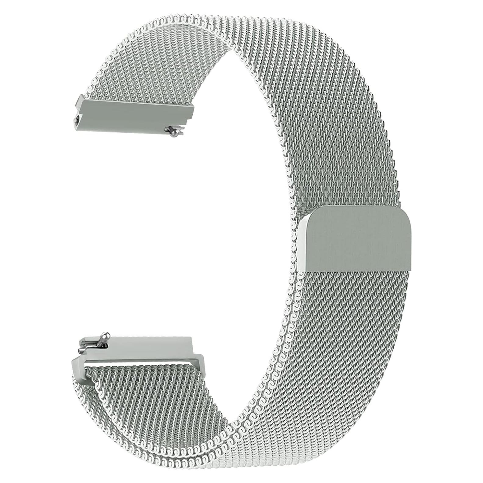 Correa de malla magnética 20 mm DMVEIMAL para smartwatch